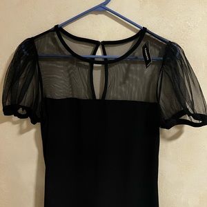 Black going out top from Express.